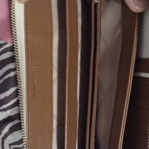 Michael kors Vegan leather wallet $75.